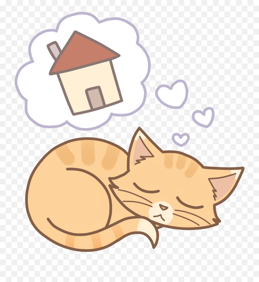 Waitlist U2014 Furever Homes For Felines Emoji,Sleeping Cat Clipart