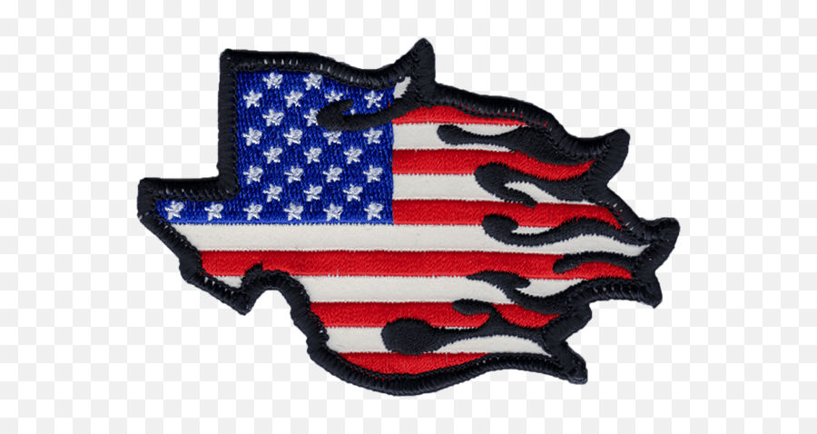 Usa In Texas 4 X 3 12 - Embroidered Reflective Patch Nightfire Patches Emoji,Tattered American Flag Png