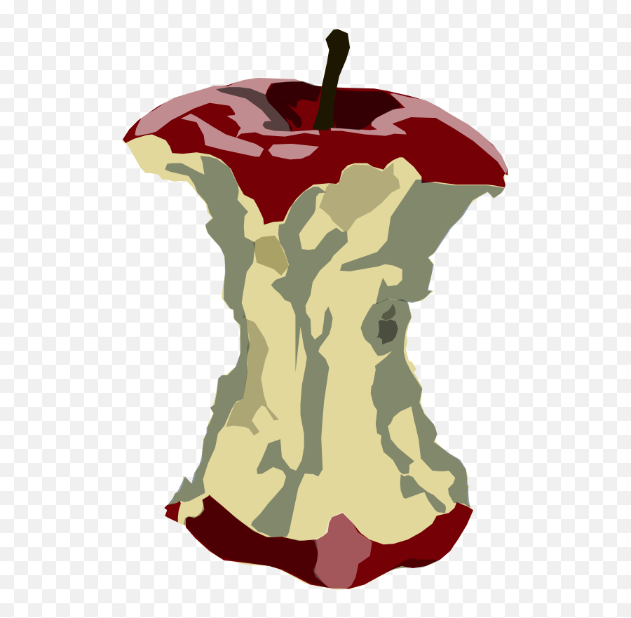 Free Clipart Apple Core Gingercoons Emoji,Clipart Of Apple