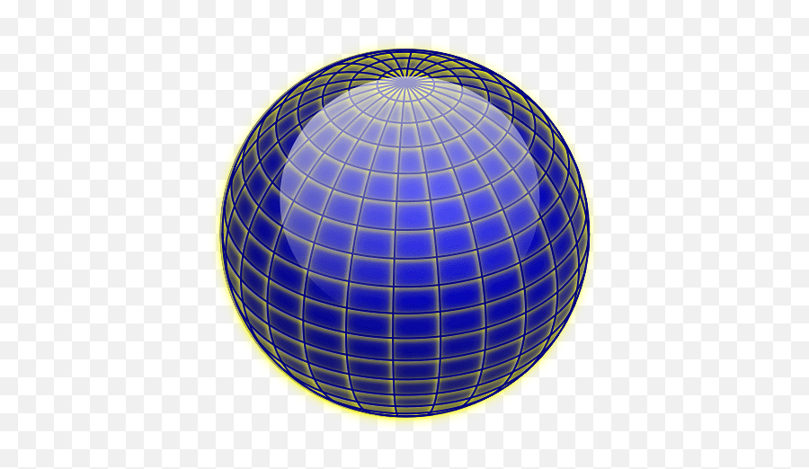 Dark Blue Globe With Lines Transparent Png - Stickpng Emoji,Blue Lines Png