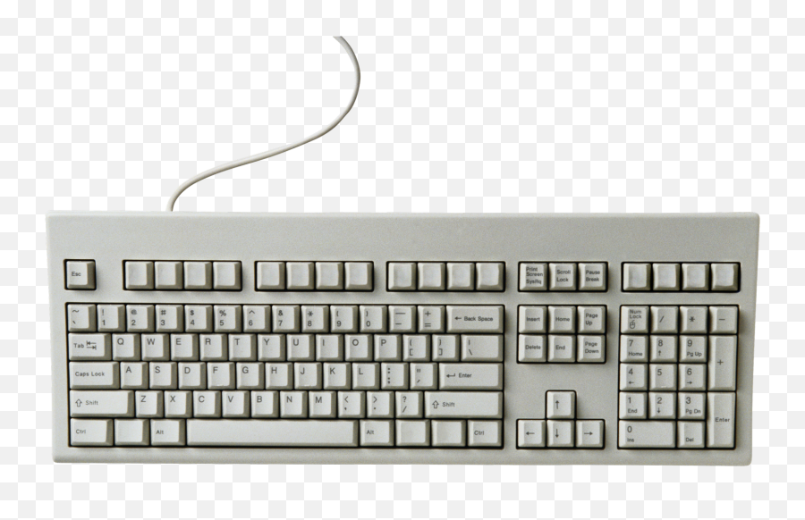 White Keyboard Png Image Emoji,Keyboard Png