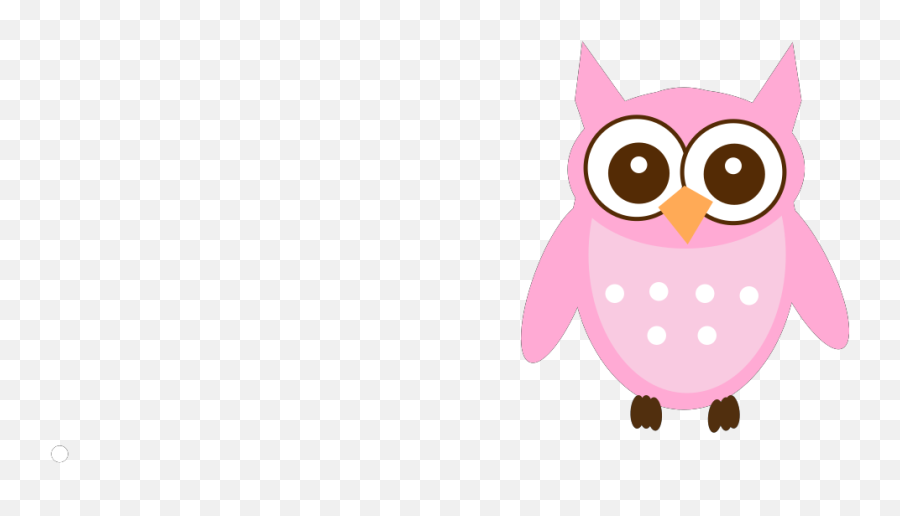 Pink Owl Clipart - Clipartioncom Dot Emoji,Owl Clipart