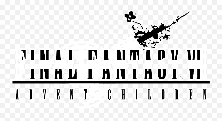 Final Fantasy Vii Advent Children Logo - Dot Emoji,Final Fantasy 7 Logo