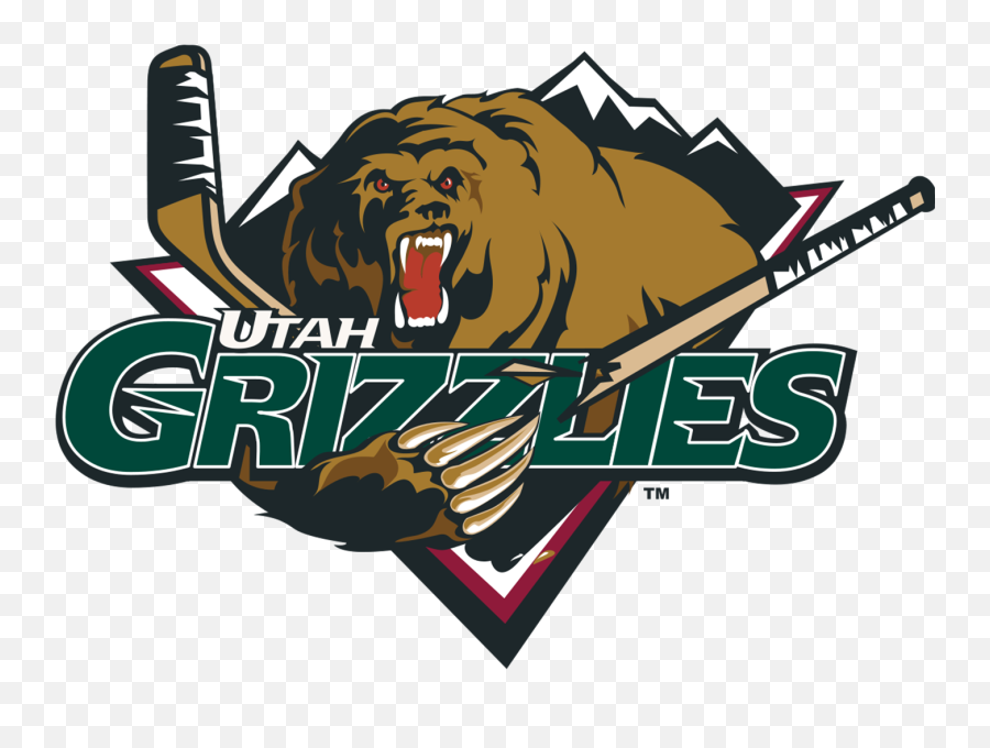 Utah Grizzlies Logo And Symbol Meaning - Utah Grizzlies Emoji,Utah Logo