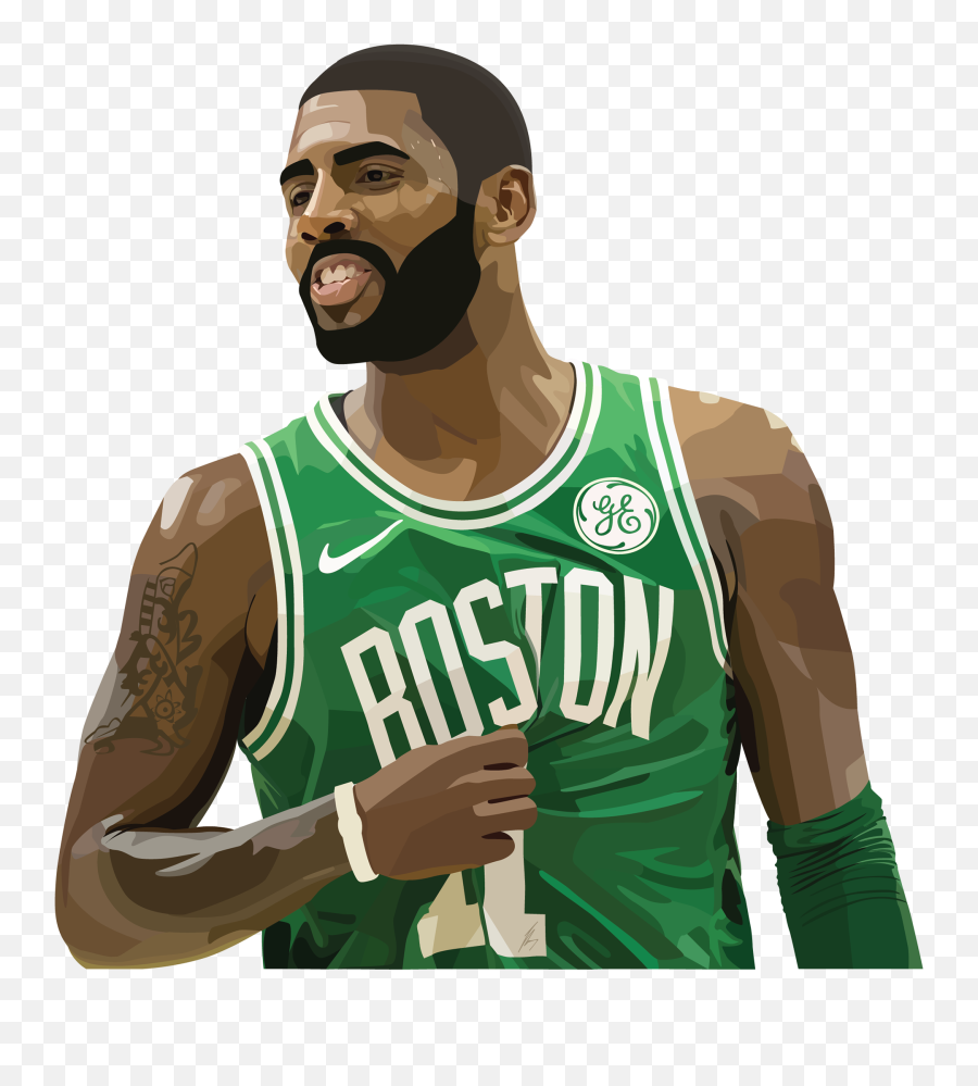 Kyrie Irving Celtics Png Hd Png - Vector Art For Kyrie Irving Emoji,Kyrie Irving Logo