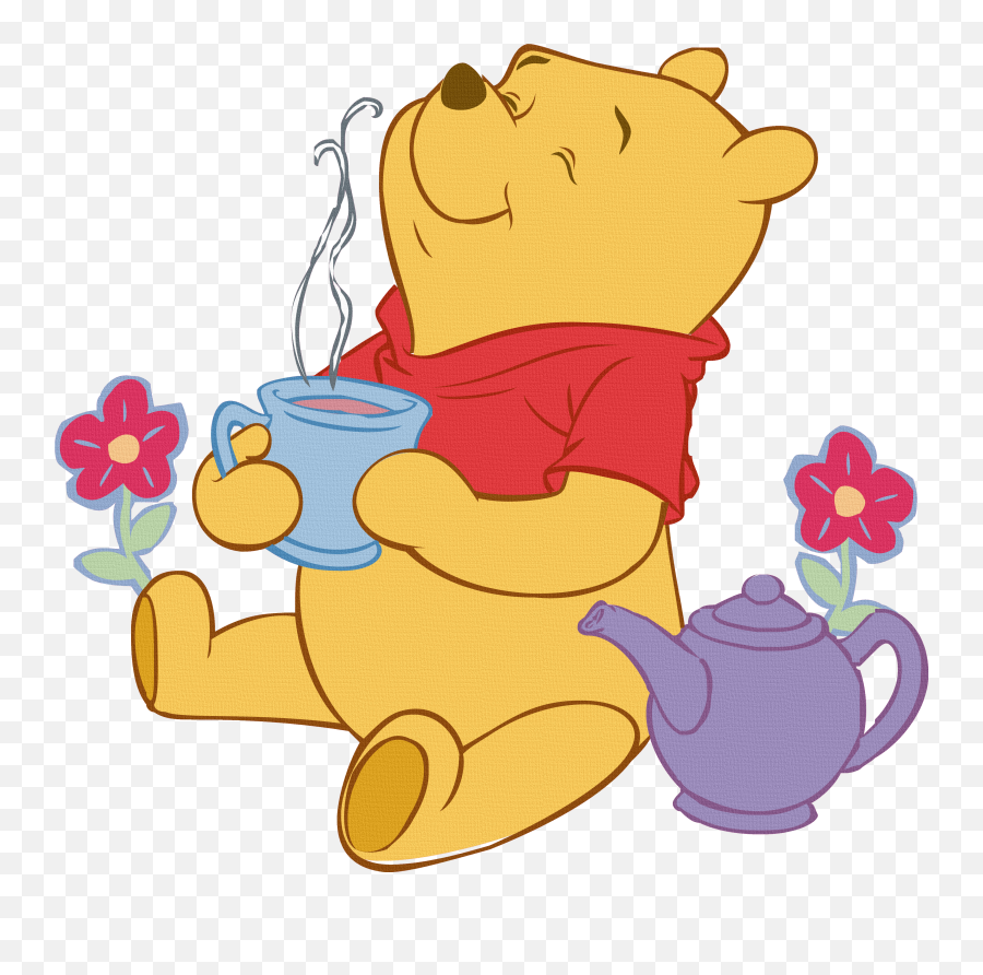 Winnie The Pooh Morning Clip Art - Gif Good Morning Pooh Emoji,Waking Up Clipart