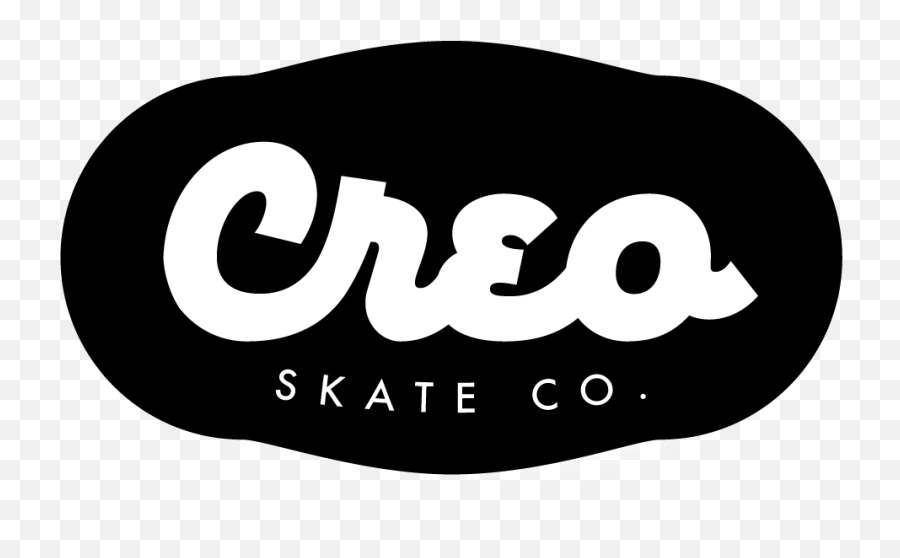 Creo Skate Co - Dot Emoji,Skateboarding Company Logo
