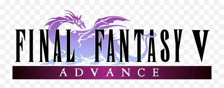 Logo For Final Fantasy V Advance - Final Fantasy Emoji,Final Fantasy Logo