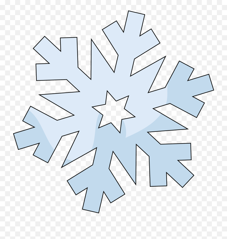 Snowflake Clipart Free Download Transparent Png Creazilla - Language Emoji,Snowflake Clipart