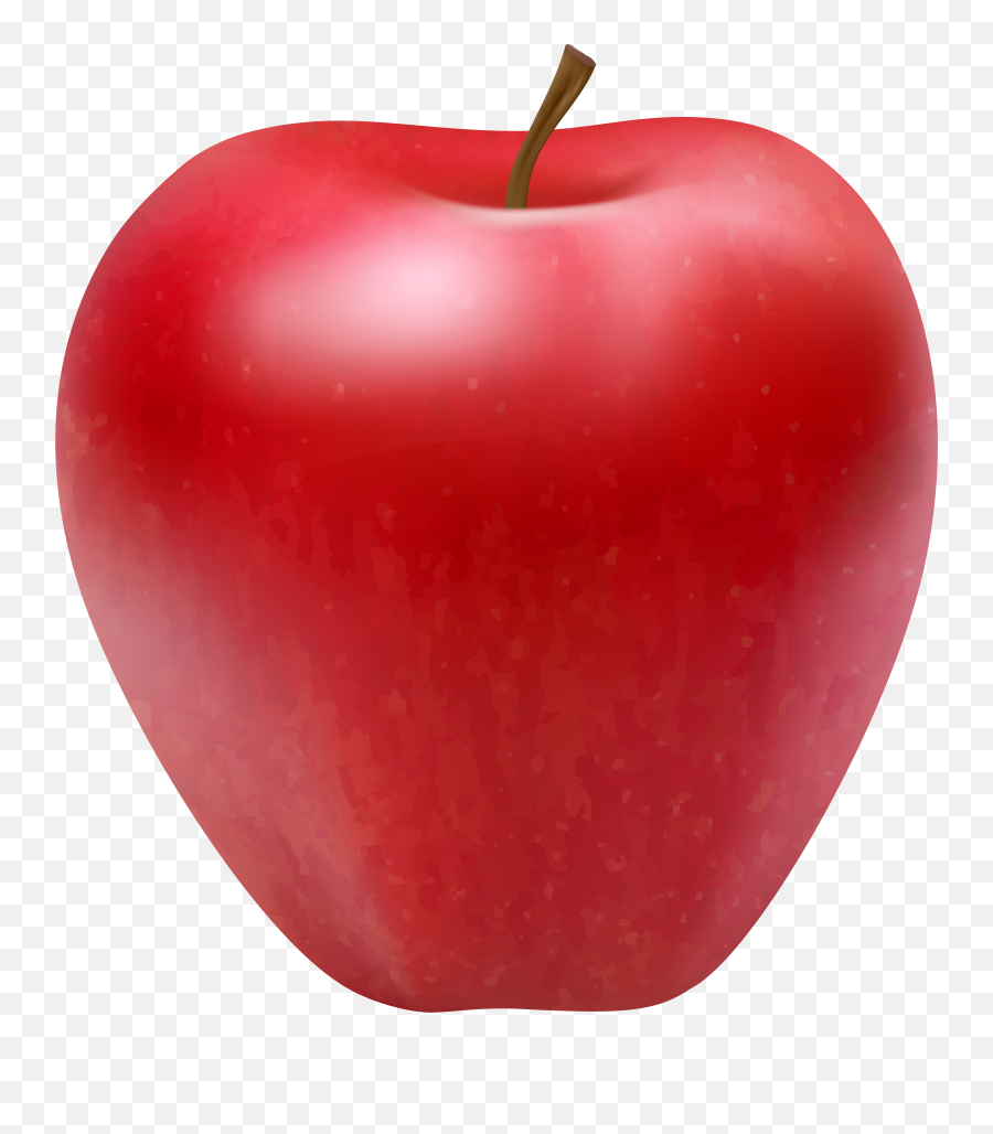 Red Apple Png Clip Art Image Emoji,Red Apple Clipart