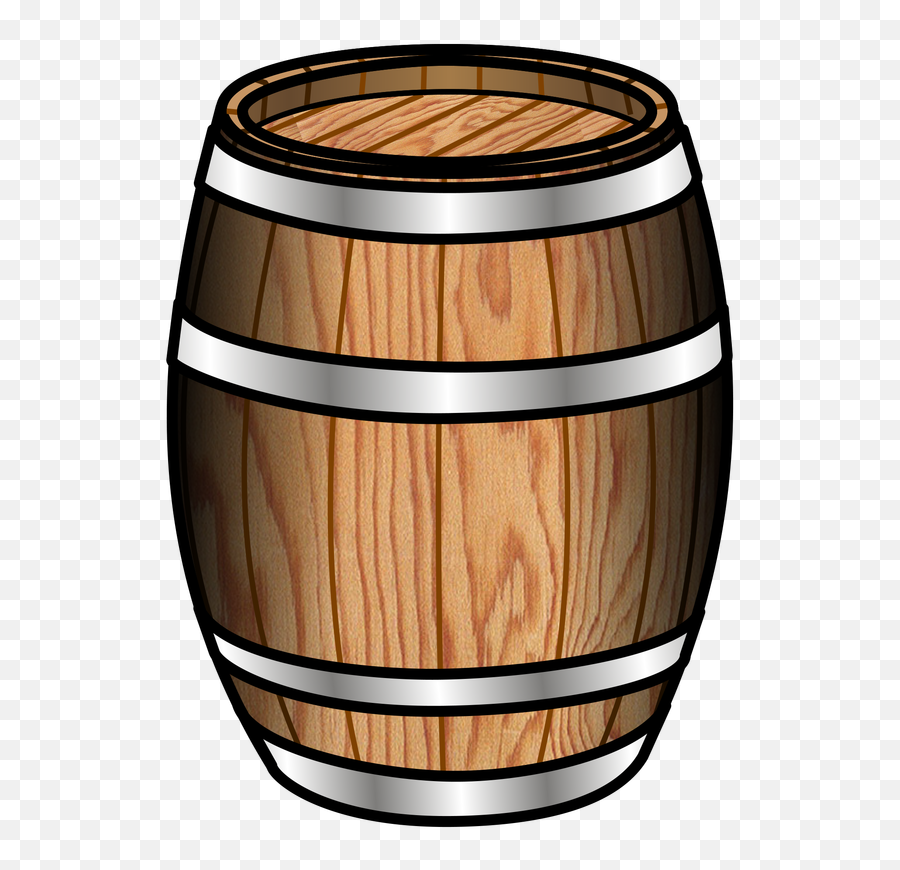 Barrel Clipart Transparent Png Image - Beer Barrel Emoji,Barrel Clipart