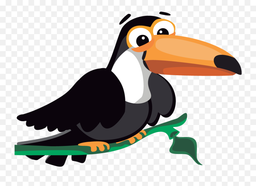 Best Toucan Clipart - Background Toucan Clipart Transparent Emoji,Zoo Clipart