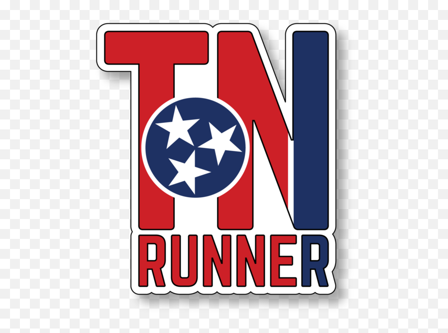 Pin On State Running Stickers - Language Emoji,Runner Logo