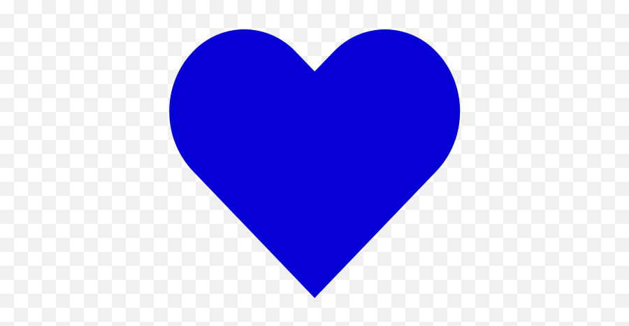 Blue Heart Icon Emoji,Blue Heart Png