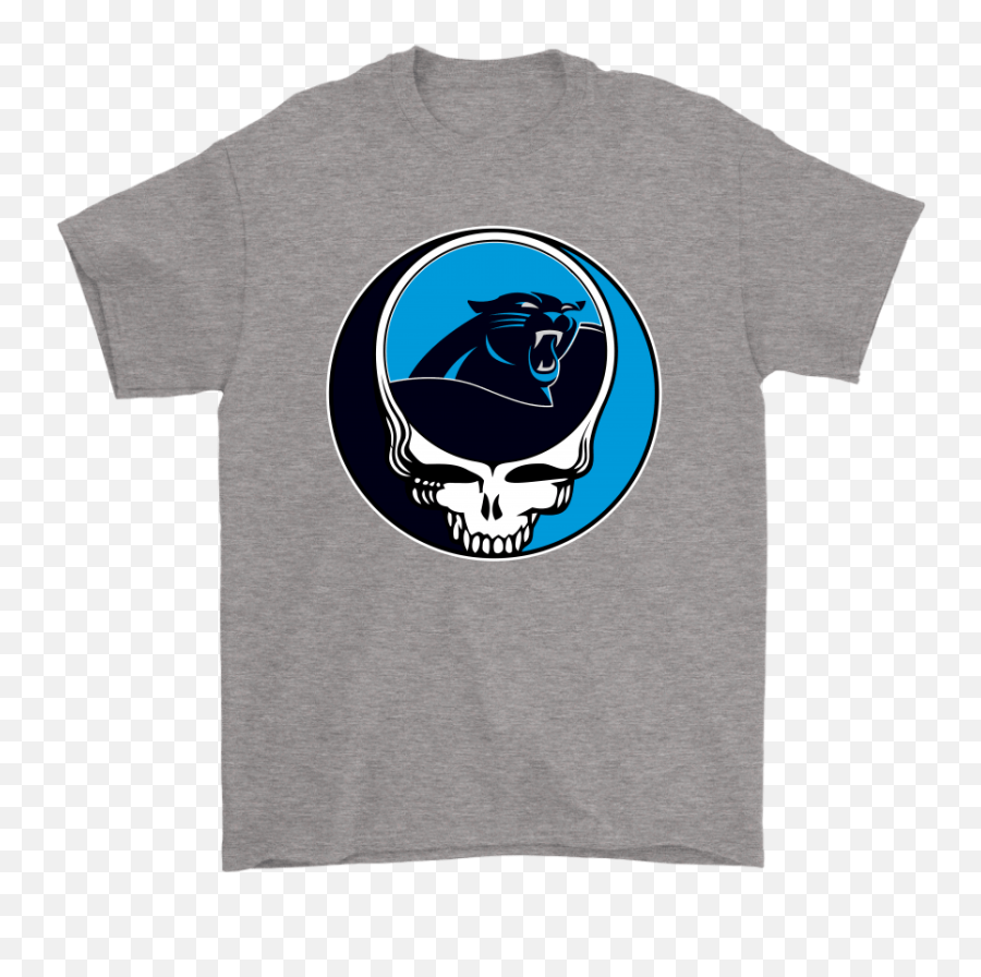 Nfl Team Carolina Panthers X Grateful Dead Logo Band Shirts Emoji,Carolina Panthers Logo New