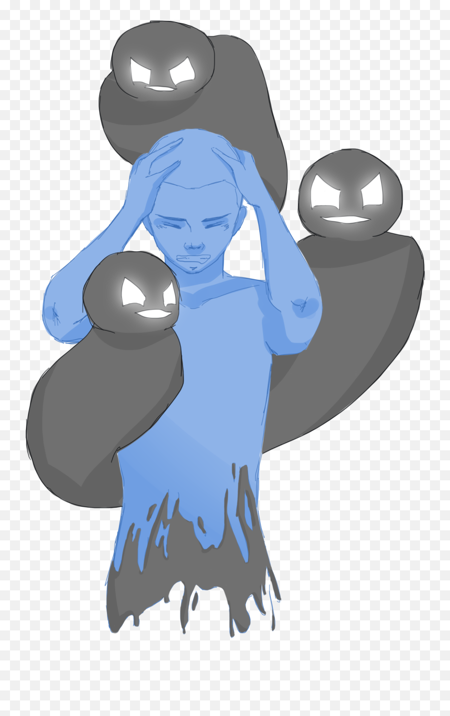 Inner Demons - Ychcommishes Emoji,Demon Clipart