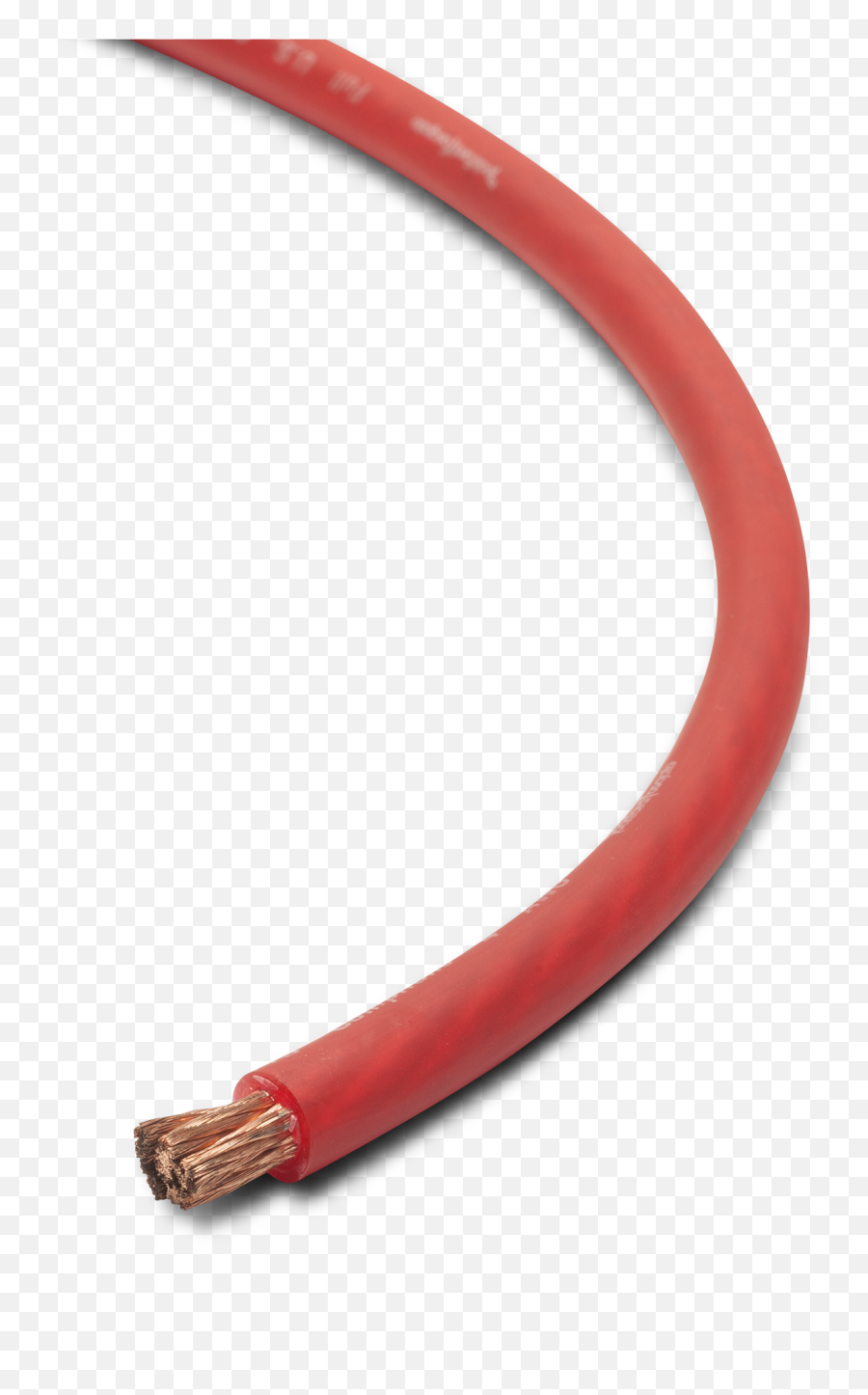 100 Foot Spool 4 Awg Frosted Red Wire Emoji,Cables Png