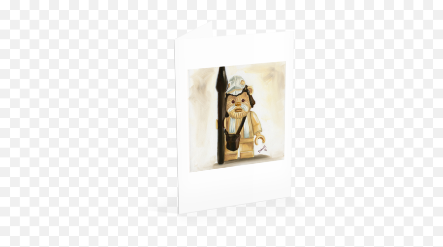 Download Ewok Card - Picture Frame Full Size Png Image Emoji,Ewok Png