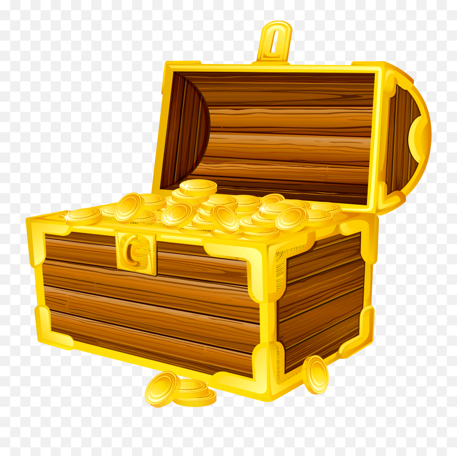 Clipart Treasure Chest Clipartfest 4 - Treasure Chest Png Emoji,Treasure Chest Clipart