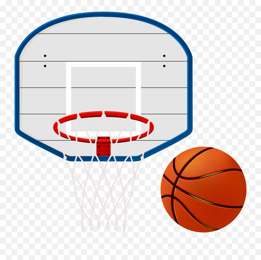 Clipboard Clipart Basketball Clipboard - Basketball Rim Emoji,Basketball Transparent