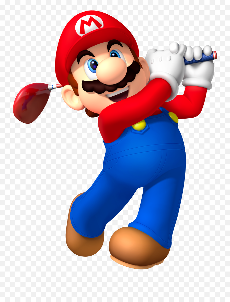Mario Golf World Tour Mario Clipart - Super Mario Transparent Emoji,Mario Clipart