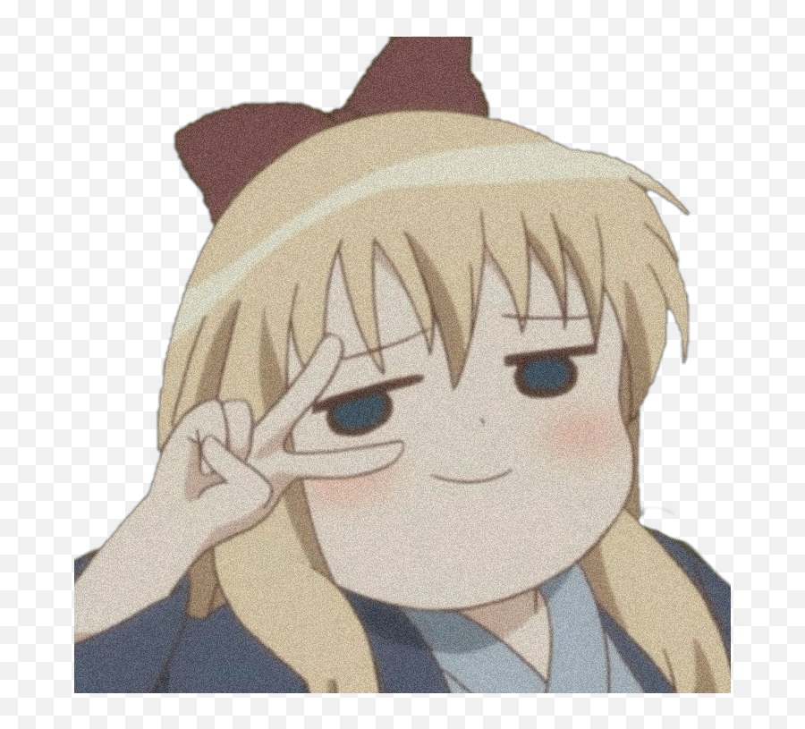 Download Anime Girl Meme Faces - Anime Girl Cute Meme Emoji,Ahegao Face Png