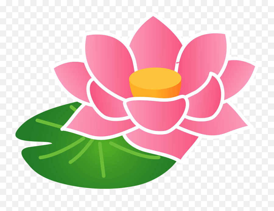 Lotus Flower Clipart Emoji,Lotus Flower Png