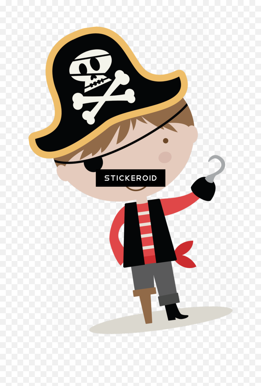 Pirate Flag People - Pirate Png Clipart Transparent Png Transparent Background Transparent Cartoon Pirate Emoji,Pirate Png
