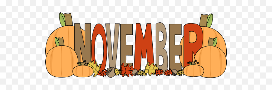 November Clipart - Fiction Emoji,November Clipart