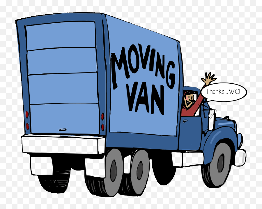 Moving Truck Clip Art - Transparent Moving Truck Clipart Emoji,Moving Truck Clipart
