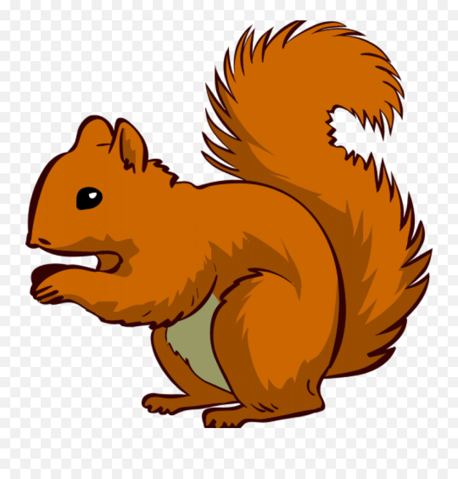 Squirrel Clipart - Clipart Squirrel Emoji,Squirrel Clipart
