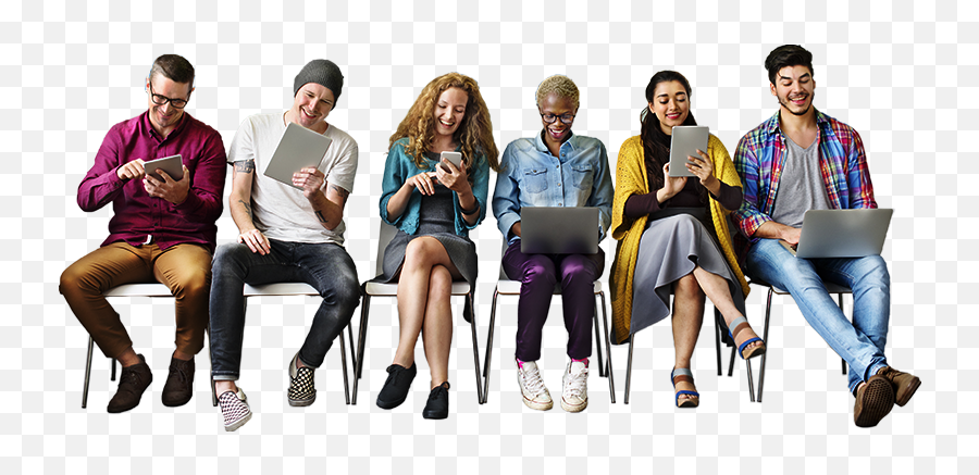 Business People Sitting Png - Tracking Millennials Studeo Unicesumar Edu Br Emoji,People Sitting Png