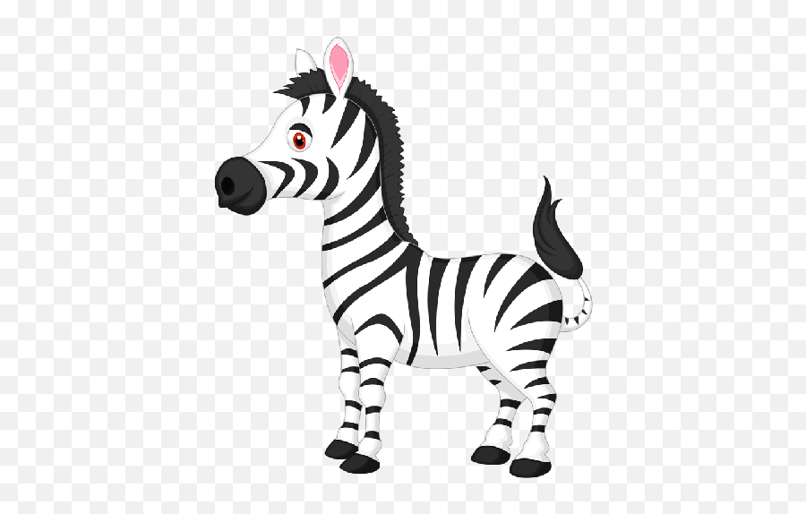 Cute Baby Zebra Cartoon Pictures - Transparent Zebra Cartoon Emoji,Zebra Clipart
