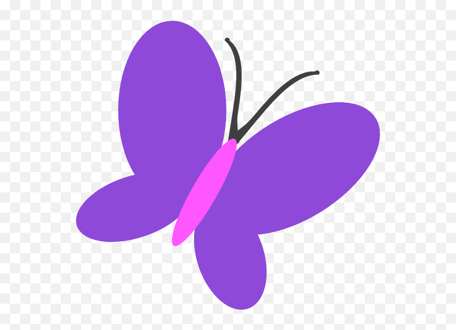 Free Purple Butterfly Cliparts Download Free Purple - Purple Clipart Butterfly Emoji,Free Butterfly Clipart