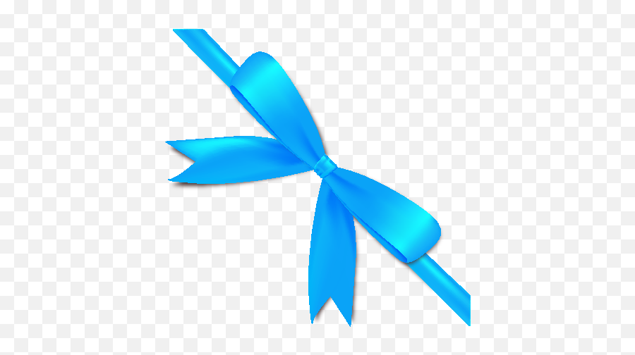 Light Blue Ribbon Png - Gift Black Ribbon Png Emoji,Blue Ribbon Png