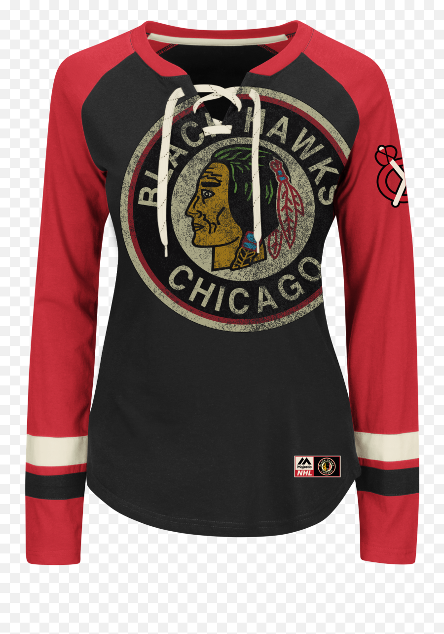 Chicago Blackhawks Womens Oversize - Chicago Blackhawks Emoji,Blackhawks Logo