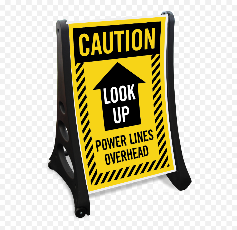 Danger Overhead Electrical Power Lines Sign Legal Signs - Gilchrist Blue Springs State Park Emoji,Under Construction Clipart