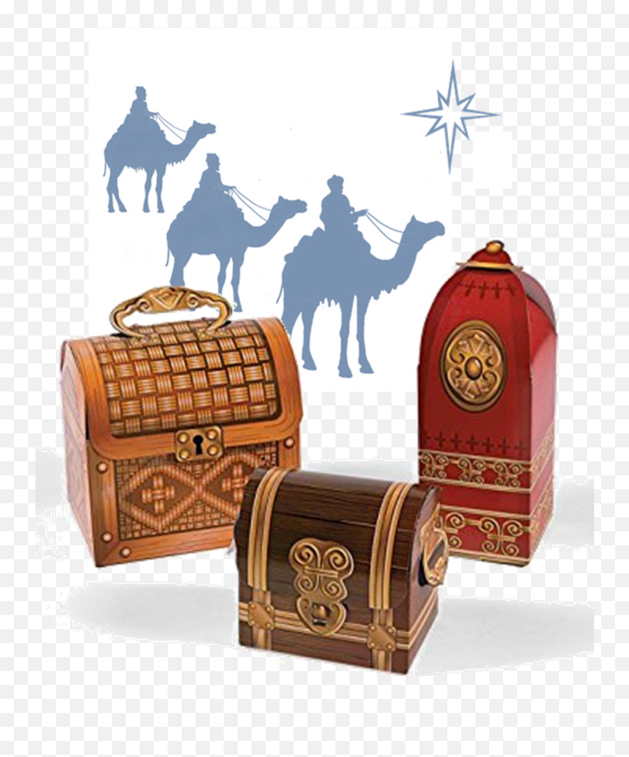 Boxing Clever 3 Wise Men Gospel Magic Trick Christmas - Make Gold Frankincense And Myrrh Emoji,Christmas Nativity Clipart