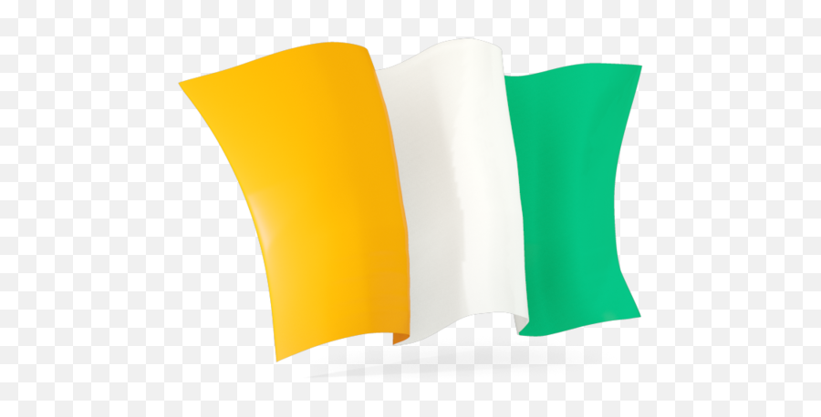 Ivory Coast Flag Png - Ivory Coast Waving Flag Full Size Ivory Coast Flag Waving Png Emoji,Waving Flag Png
