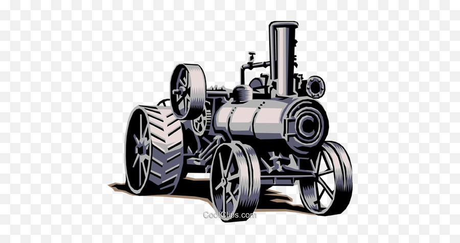 Steam Engine Royalty Free Vector Clip Art Illustration Emoji,Steam Locomotive Clipart