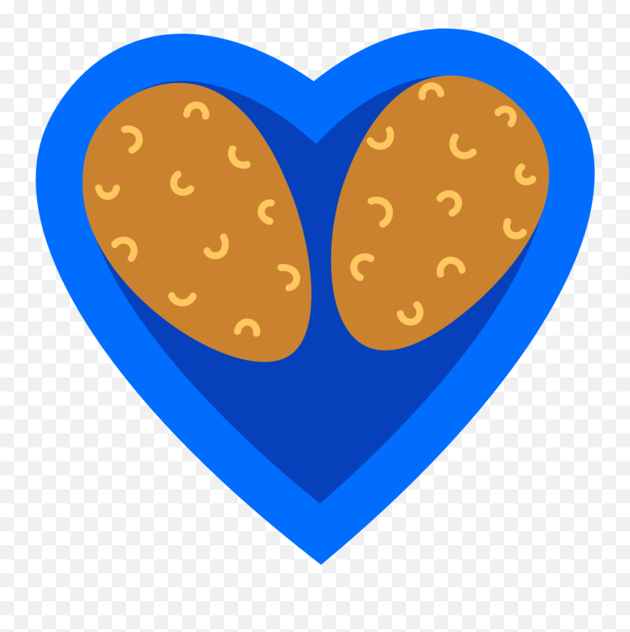 Atrial Fibrillation Emoji,Blue Ovals Logo