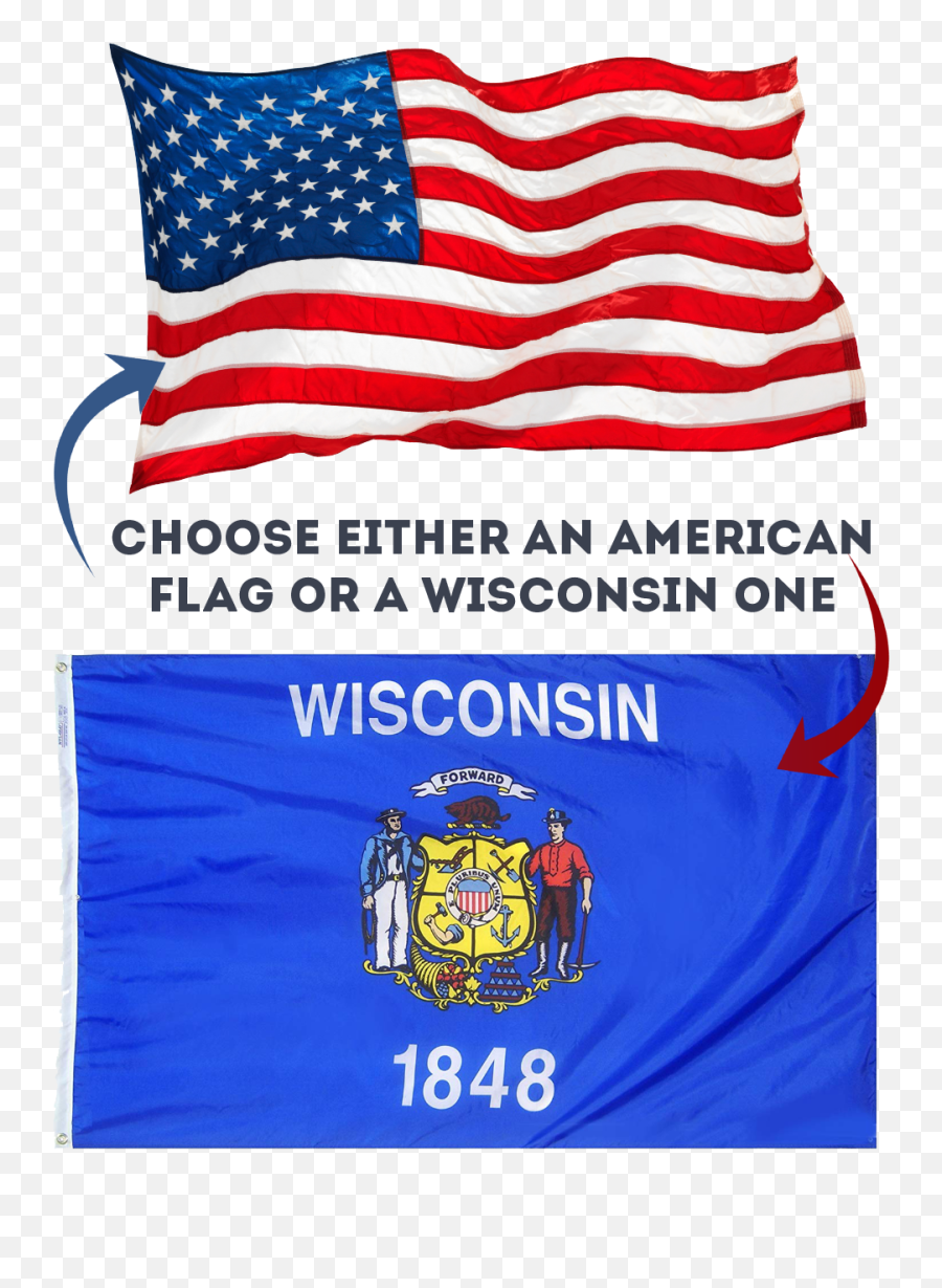 Wi Or Usa Flag - Town Web We Put Your Municipality On The Web Compressor Control Valve Camry 2007 Emoji,Usa Flag Png