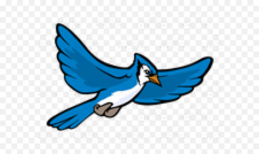 Jay Clipart Flying Blue - Blue Jay Png Download Full Emoji,Blue Jays Logo Png