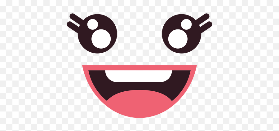 Kawaii Happy Female Emoticon Face Transparent Png U0026 Svg Vector Emoji,Smiley Face Png Transparent
