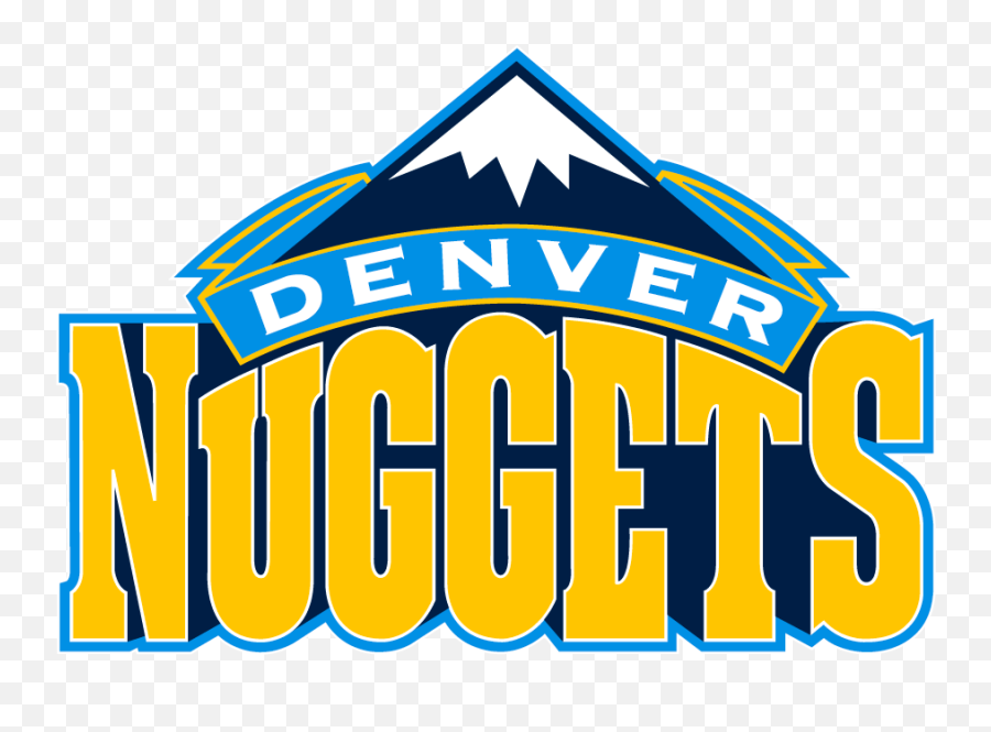 Denver Nuggets Primary Logo - National Basketball Emoji,Allen Iverson Logo