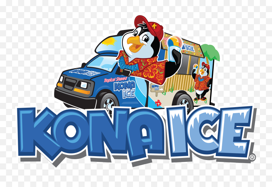 Kona Ice Ice Truck - Transparent Kona Ice Logo Emoji,Ice Logo