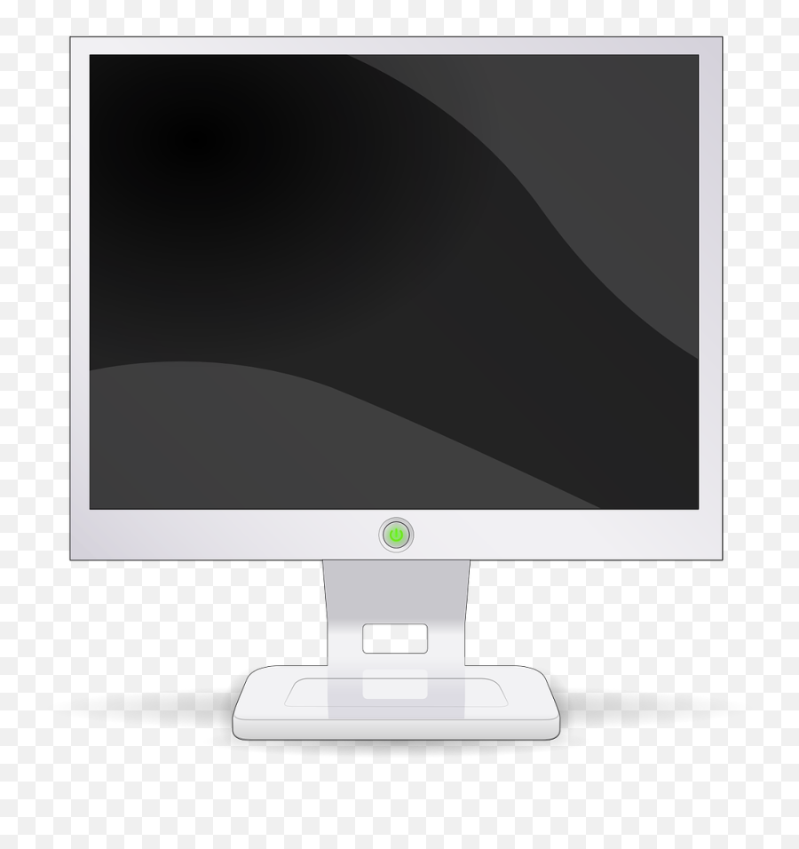 Monitor Lcd Screen Flat Png Picpng Emoji,Monitor Transparent Background