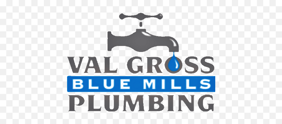 Val Gross Blue Mills Plumbing - Language Emoji,Plumbing Logo
