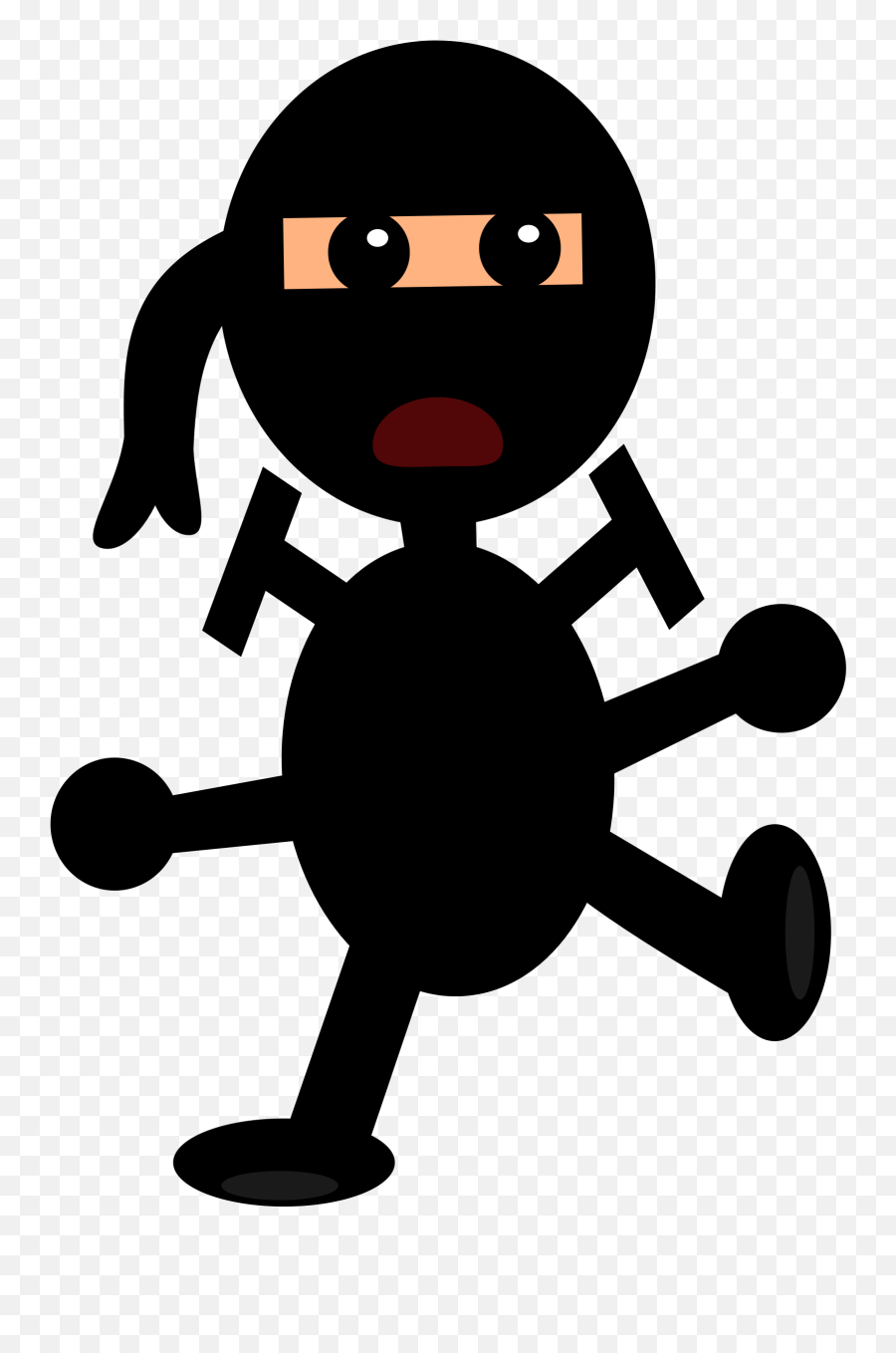 Ninja Cartoon - Mercenary Clipart Emoji,Ninja Clipart