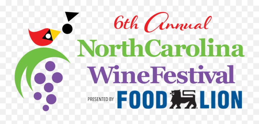 North Carolina Wine Festival - Koka Booth 2020 North Food Lion Emoji,Food Lion Logo